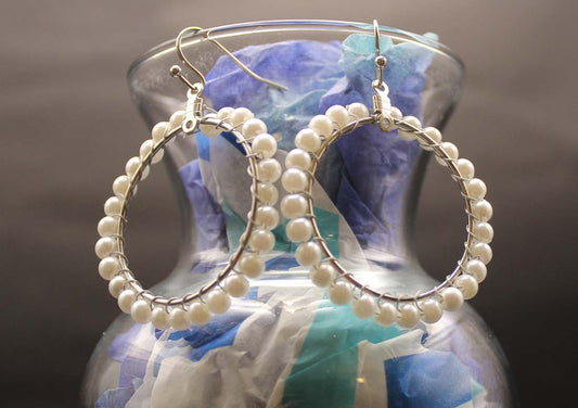 Pearl Hoops